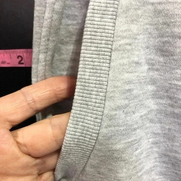 Champion Fleece Lined Joggers/sweatpants,hip pockets,drawcord elastic waist,logo - Picture 2 of 8